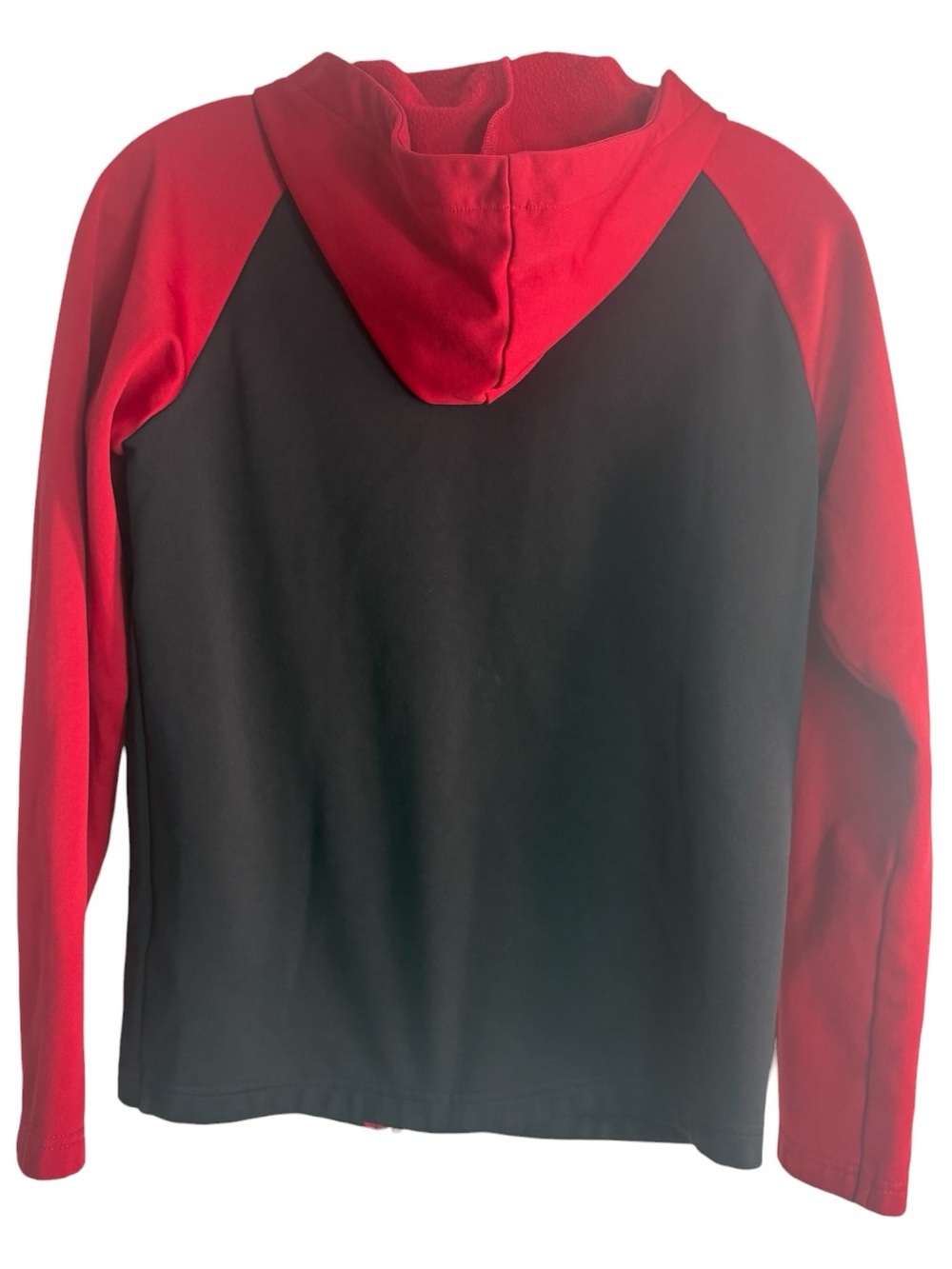JORDAN Boys' Black & Red Full-Zip Hooded Jacket Size L — WOW!!! - Picture 4 of 10